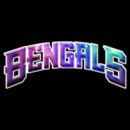 Galaxy Cincinnati Bengals Logo vinyl decal